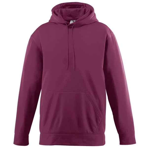 Adult Wicking Fleece Hooded Sweatshirt - Adult Wicking Fleece Hooded Sweatshirt - Image 6 of 11