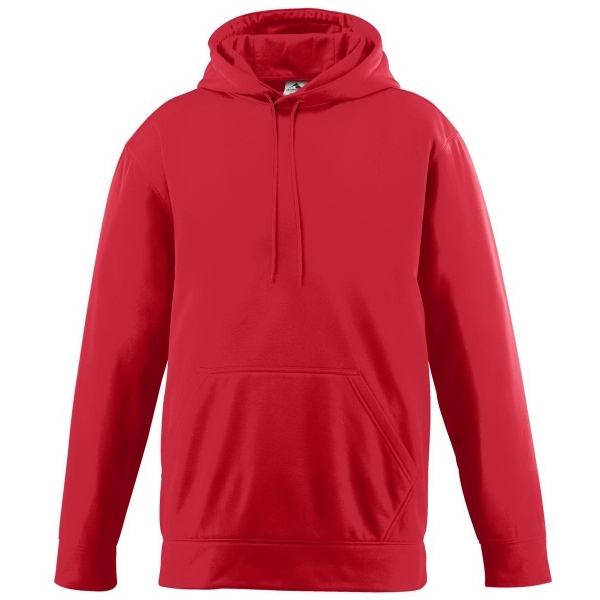 Adult Wicking Fleece Hooded Sweatshirt - Adult Wicking Fleece Hooded Sweatshirt - Image 10 of 11