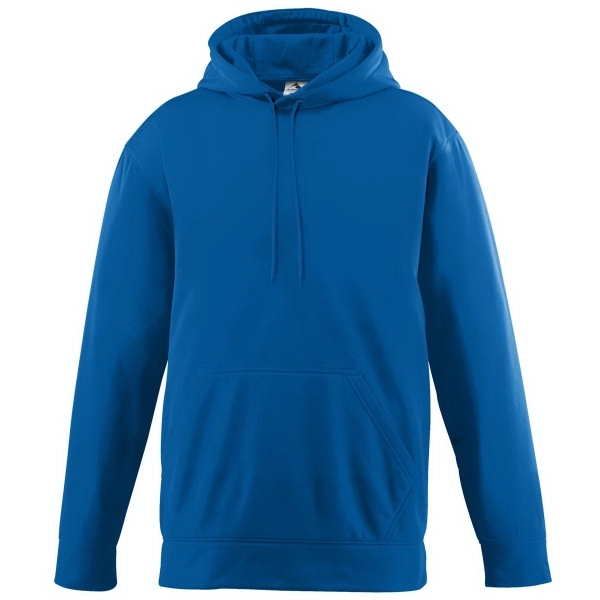 Adult Wicking Fleece Hooded Sweatshirt - Adult Wicking Fleece Hooded Sweatshirt - Image 11 of 11