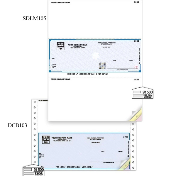 Continuous multipurpose middle check form - Continuous multipurpose middle check form - Image 1 of 1