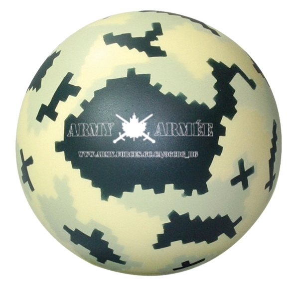 Digital Camo Ball Stress Reliever