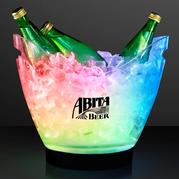 LED large ice bucket with remote - LED large ice bucket with remote - Image 0 of 1