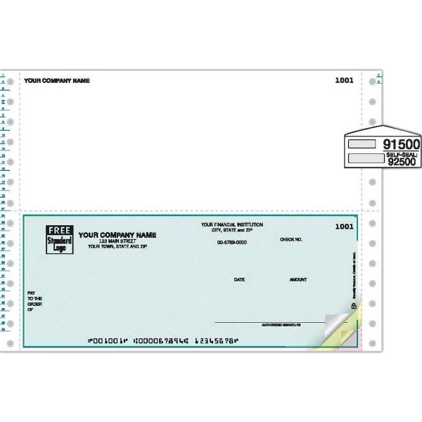 Continuous Bottom Multipurpose check - Continuous Bottom Multipurpose check - Image 1 of 1