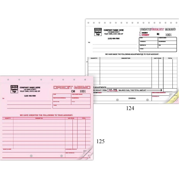 Debit And Credit Memos - Debit And Credit Memos - Image 1 of 1