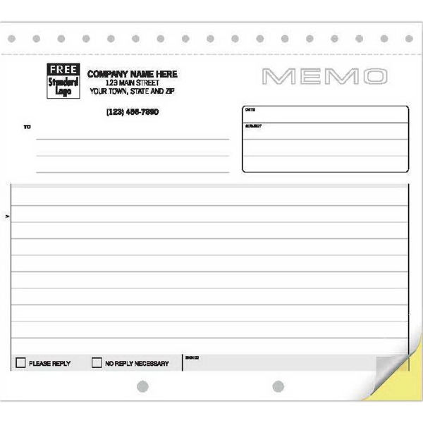Memos, Jetset Small Carbonless - Memos, Jetset Small Carbonless - Image 1 of 1