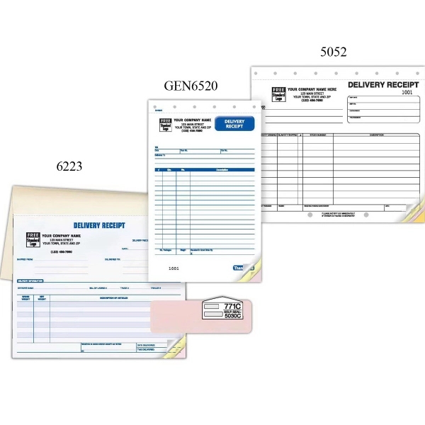 Delivery Receipts, Booked - Delivery Receipts, Booked - Image 1 of 1