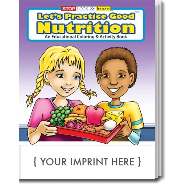 Let's Practice Good Nutrition Coloring and Activity Book - Let's Practice Good Nutrition Coloring and Activity Book - Image 0 of 2