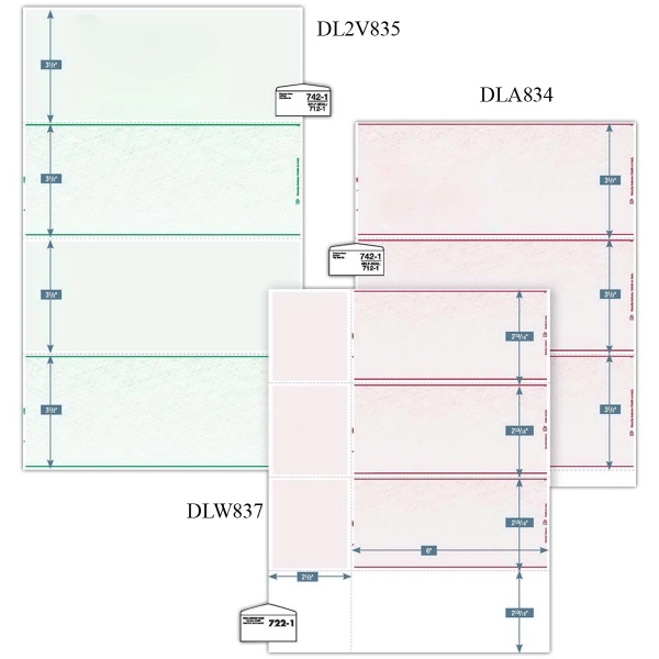 Blank Laser Check, 2-Up - Blank Laser Check, 2-Up - Image 1 of 1