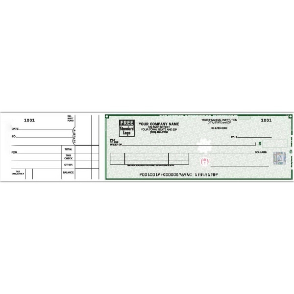 High security 3-on-a-page Voucher checks - High security 3-on-a-page Voucher checks - Image 1 of 1