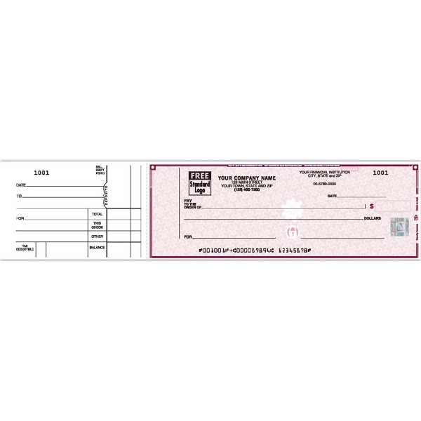 High security 3-on-a-page counter signature checks - High security 3-on-a-page counter signature checks - Image 1 of 1