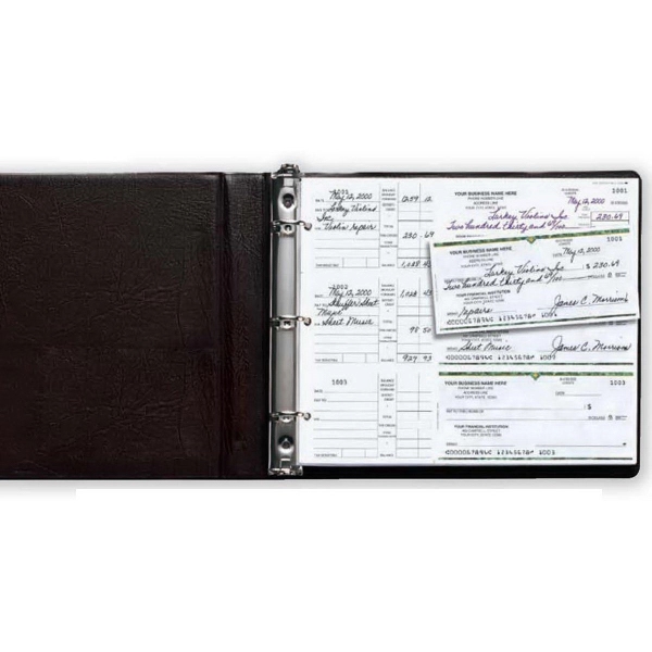 Home accountant Deskbook checks - 3-on-a-page - Home accountant Deskbook checks - 3-on-a-page - Image 1 of 1