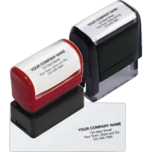 Stamp, Name And Address, Small - Pre-Inked - Stamp, Name And Address, Small - Pre-Inked - Image 1 of 1