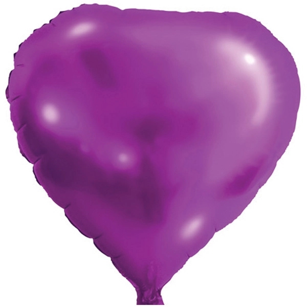 Custom 17" Shaped Foil Balloon-Heart