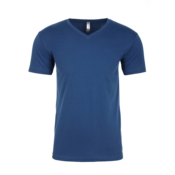 Unisex Sueded Cotton/Poly V-Neck - Unisex Sueded Cotton/Poly V-Neck - Image 4 of 19