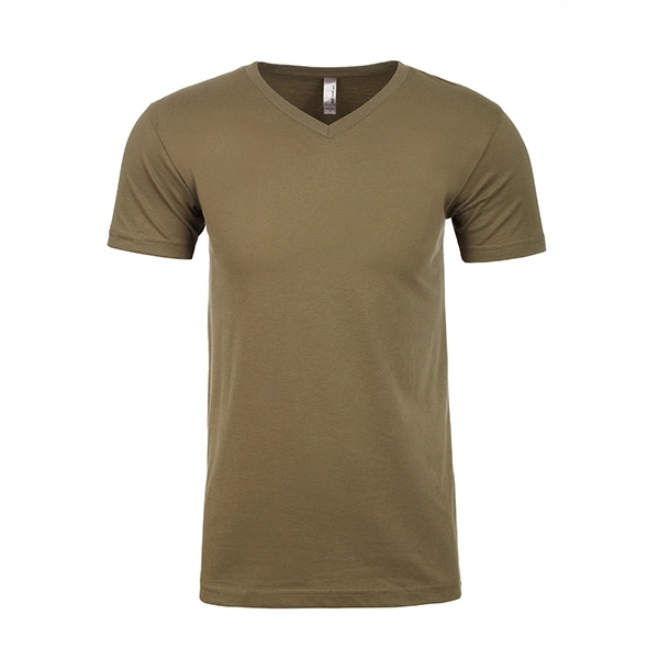 Unisex Sueded Cotton/Poly V-Neck - Unisex Sueded Cotton/Poly V-Neck - Image 8 of 19