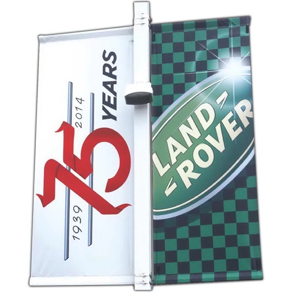 3' x 8' - Vinyl Pole Banner - Single or Set - Custom - 3' x 8' - Vinyl Pole Banner - Single or Set - Custom - Image 2 of 2