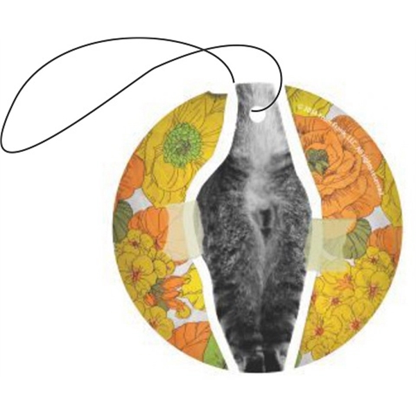 Full Color Custom Designed Cat Air Freshener  BNoticed 