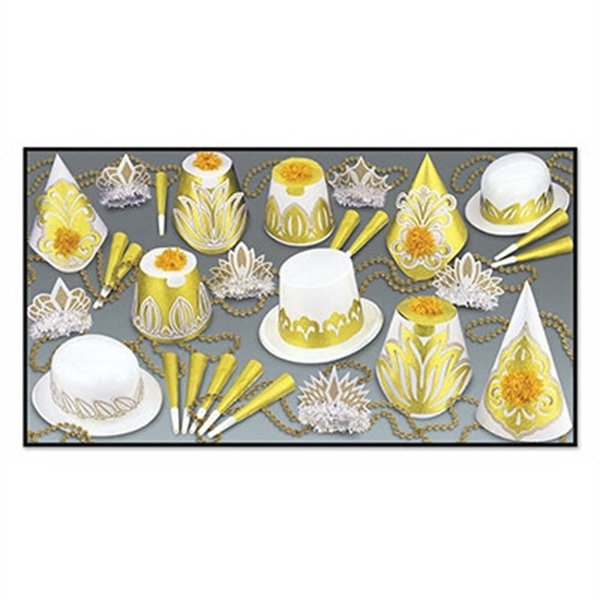 Golden Nugget Assortment, New Years Eve Party Kit for 50 - Golden Nugget Assortment, New Years Eve Party Kit for 50 - Image 0 of 0