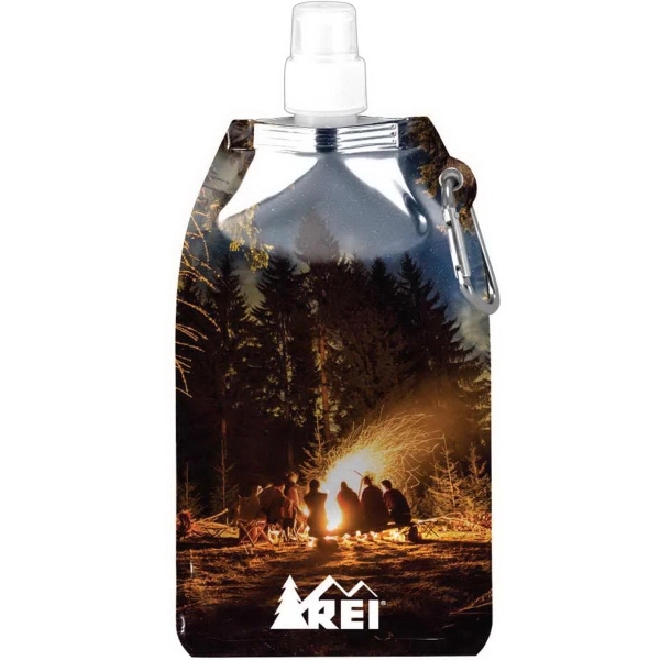 Custom Full Color Metro Collapsible Water Bottle