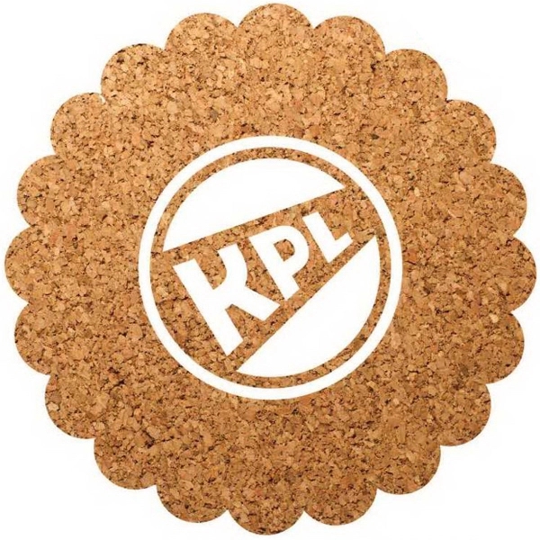 Flower Shaped Cork Coaster