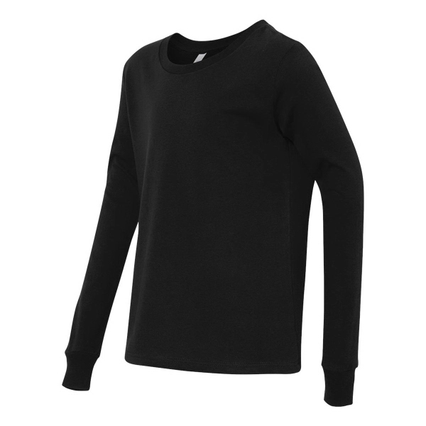 BELLA + CANVAS Youth Jersey Long Sleeve Tee - BELLA + CANVAS Youth Jersey Long Sleeve Tee - Image 3 of 54