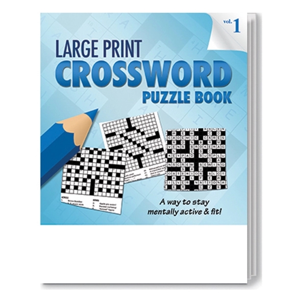 PUZZLE PACK, LARGE PRINT Crossword Puzzle-Set - Volume 1 - PUZZLE PACK, LARGE PRINT Crossword Puzzle-Set - Volume 1 - Image 1 of 1