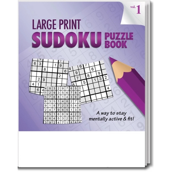Standard Large Print Sudoku Puzzle Book - Volume 1 - Standard Large Print Sudoku Puzzle Book - Volume 1 - Image 1 of 3