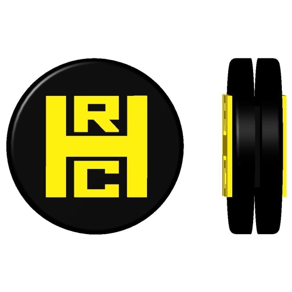 Tennis Racquet Vibration Dampener - Round - Tennis Racquet Vibration Dampener - Round - Image 0 of 5