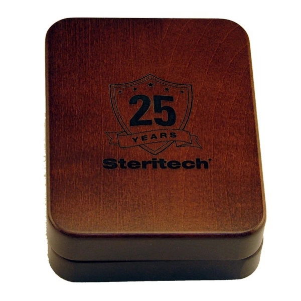 Wood Single Deck Playing Card Box - Wood Single Deck Playing Card Box - Image 2 of 2