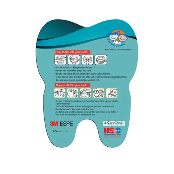Tooth Hand Fan Without Stick - Tooth Hand Fan Without Stick - Image 0 of 0
