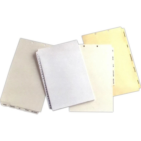 Custom Legal Paper Index Tabs - Custom Legal Paper Index Tabs - Image 0 of 0