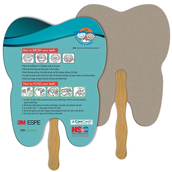Tooth Recycled Hand Fan - Tooth Recycled Hand Fan - Image 0 of 0