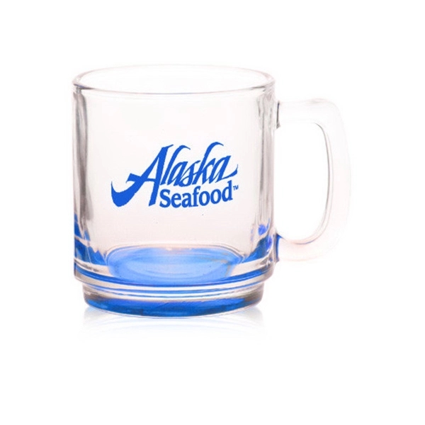 9 oz. Glass Coffee Mugs - 9 oz. Glass Coffee Mugs - Image 1 of 13