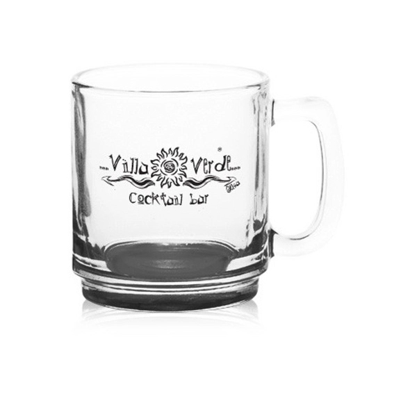 9 oz. Glass Coffee Mugs - 9 oz. Glass Coffee Mugs - Image 7 of 13