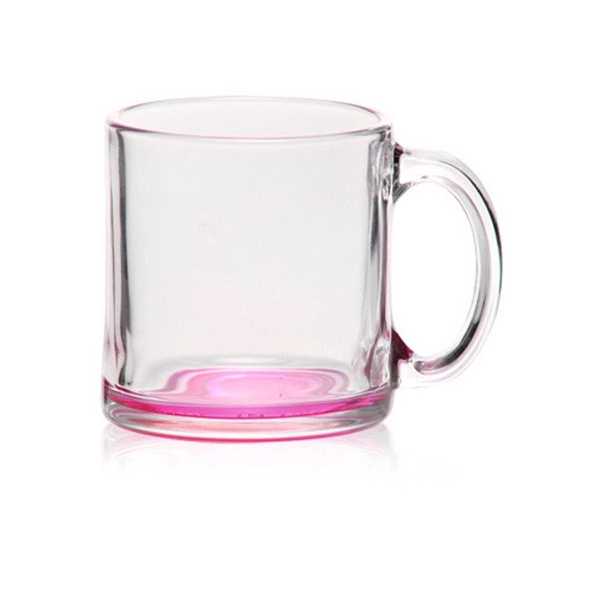 13 oz. Clear Glass Coffee Mugs - 13 oz. Clear Glass Coffee Mugs - Image 3 of 14