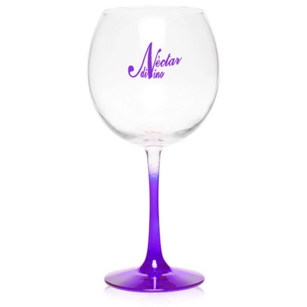 18.5 oz. Libbey® Balloon Wedding Favor Wine Glasses - 18.5 oz. Libbey® Balloon Wedding Favor Wine Glasses - Image 3 of 14