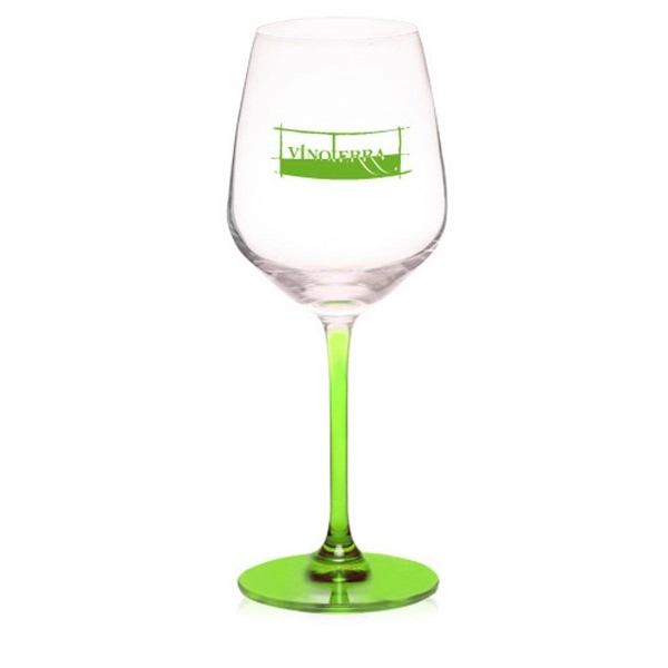 13 oz. Lead Free Crystal Customized Wine Glasses - 13 oz. Lead Free Crystal Customized Wine Glasses - Image 3 of 15