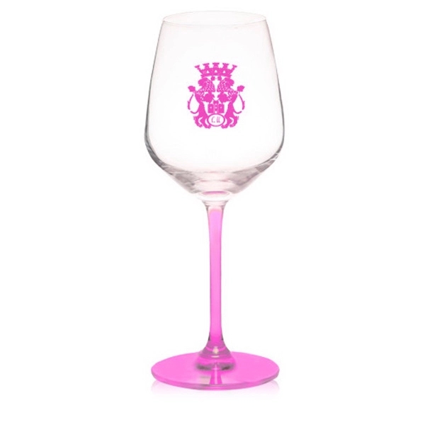 13 oz. Lead Free Crystal Customized Wine Glasses - 13 oz. Lead Free Crystal Customized Wine Glasses - Image 4 of 15