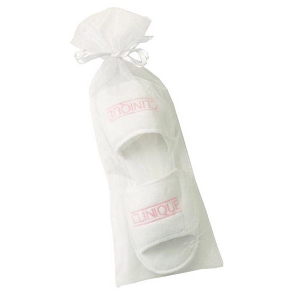Open Toe Italian Waffle Weave Slipper - Open Toe Italian Waffle Weave Slipper - Image 1 of 2