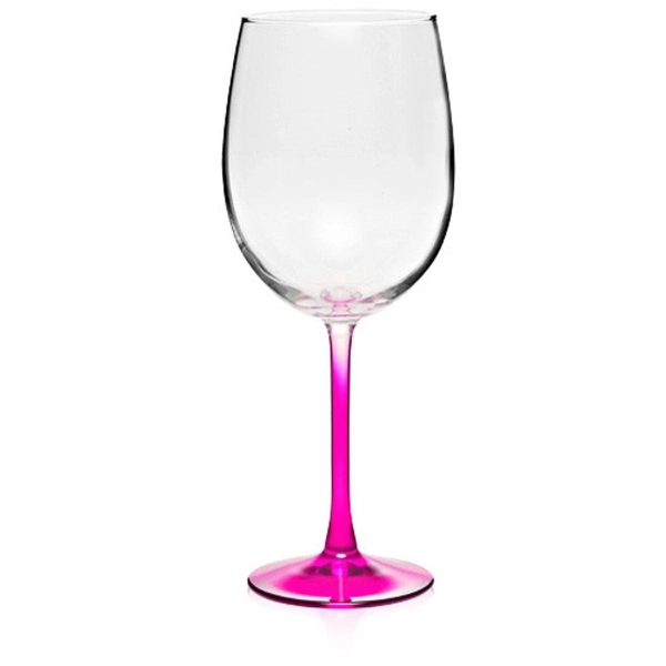 19 oz. ARC Cachet White Custom Etched Wine Glasses - 19 oz. ARC Cachet White Custom Etched Wine Glasses - Image 4 of 13