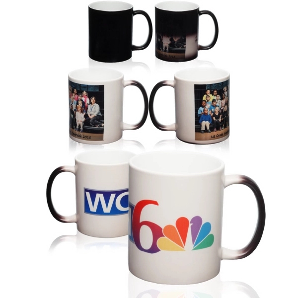 11 oz. Magic Personalized Photo Mugs - 11 oz. Magic Personalized Photo Mugs - Image 2 of 5