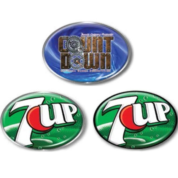 Quikturn Oval Lapel Pin - Quikturn Oval Lapel Pin - Image 0 of 1