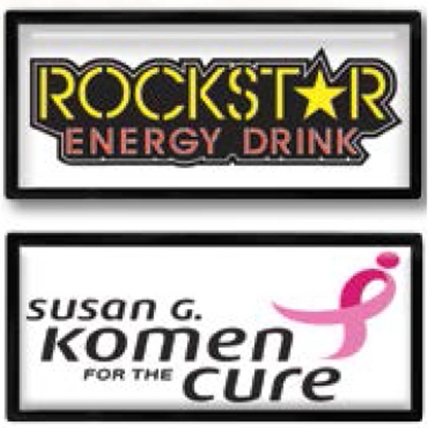 Quikturn Rectangle Lapel Pin - Quikturn Rectangle Lapel Pin - Image 0 of 3