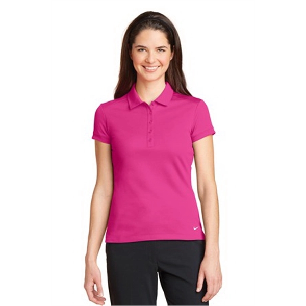 Nike Women's Dri-FIT Solid Icon Pique Modern Fit Polo. - Nike Women's Dri-FIT Solid Icon Pique Modern Fit Polo. - Image 5 of 35