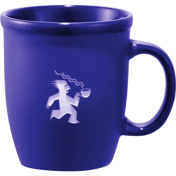 Cafe Au Lait Ceramic Mug 12oz - Cafe Au Lait Ceramic Mug 12oz - Image 3 of 25