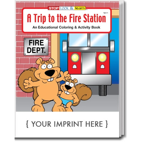 A Trip to the Fire Station Coloring and Activity Book - A Trip to the Fire Station Coloring and Activity Book - Image 0 of 2