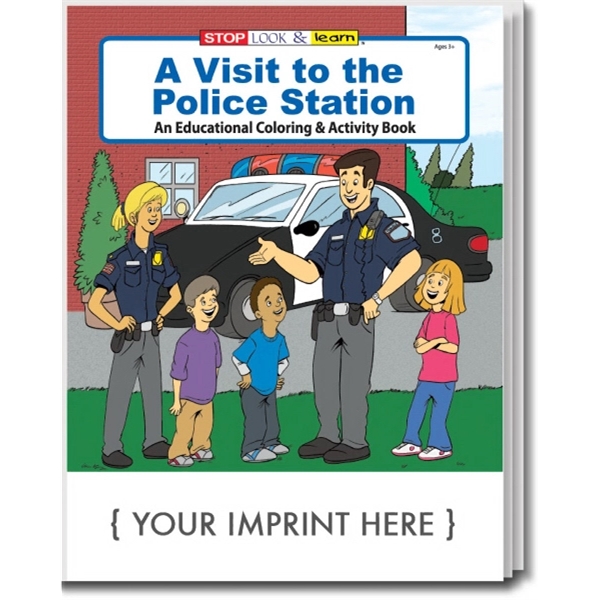 A Visit to the Police Station Coloring and Activity Book - A Visit to the Police Station Coloring and Activity Book - Image 0 of 2