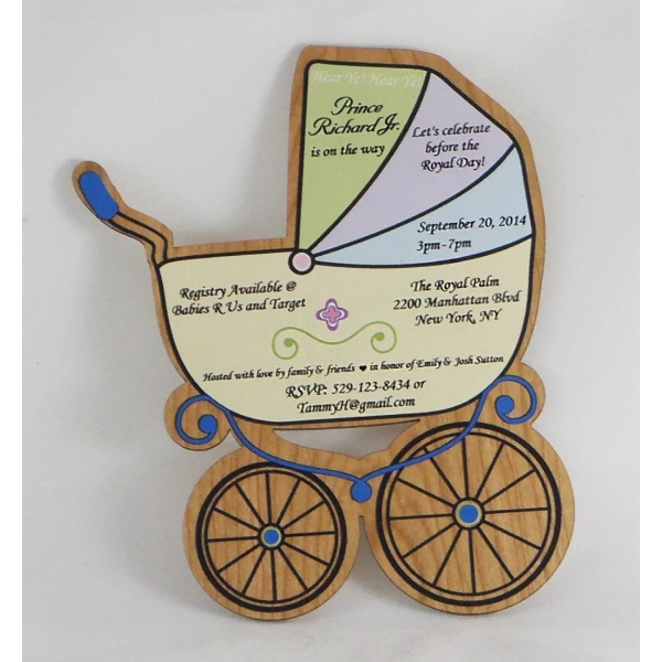 4.5" x 6" - Hardwood Cards - Invitations - A6 - 4.5" x 6" - Hardwood Cards - Invitations - A6 - Image 4 of 5