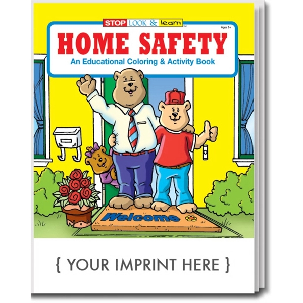 Home Safety Coloring and Activity Book - Home Safety Coloring and Activity Book - Image 0 of 2