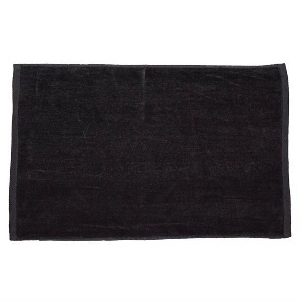 Black 16x25 Golf Towel - Black 16x25 Golf Towel - Image 0 of 0